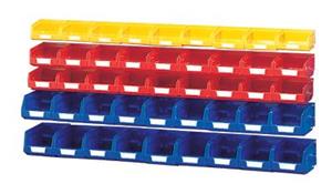 45 Piece Plastic Bin Kit Back/End Panel Hook and Bin Kits 35/13031092 45 Piece Plastic Bin Kit.jpg